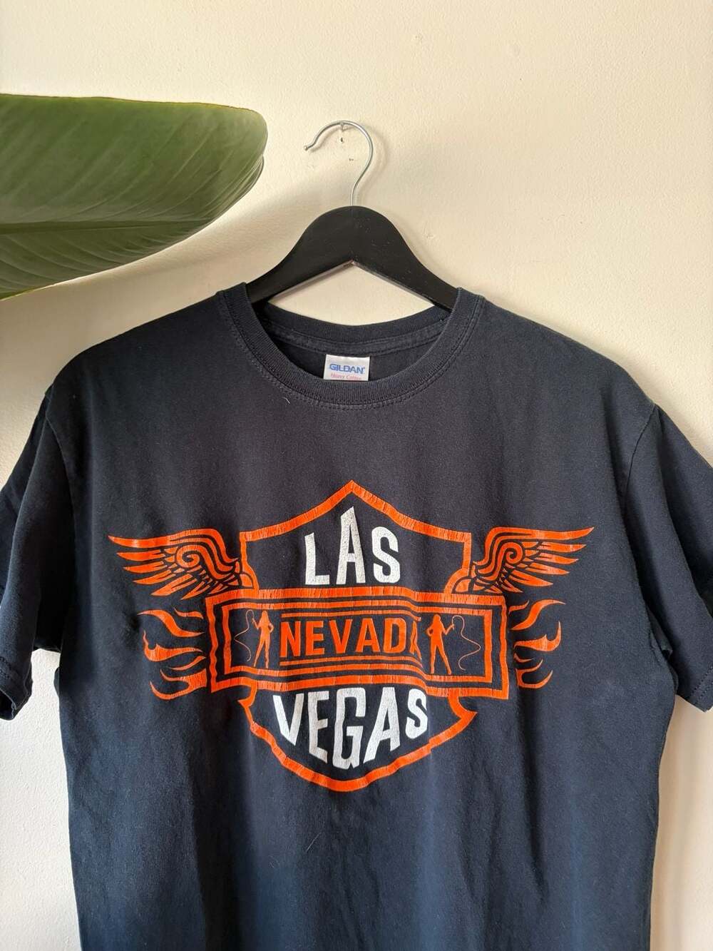 Harley Las Vegas Nevada Graphic T-Shirt Size Medium Black